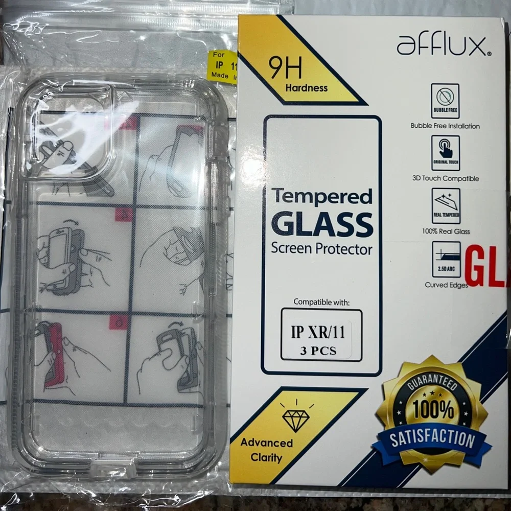 iPhone 11 CASE & Screen Protector | Mil Spec 6’ Drop Tested | NWT